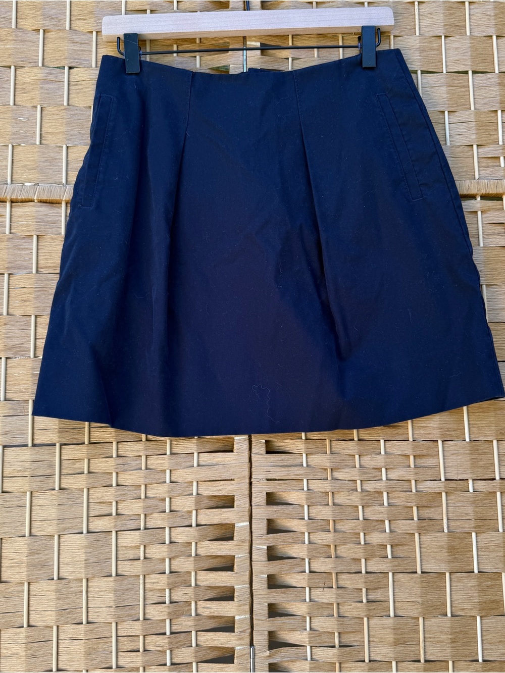 J. Crew Women's Dark Navy A-Line Skirt Women’s Size 6